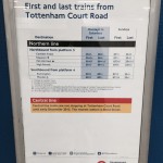 First and Last trains